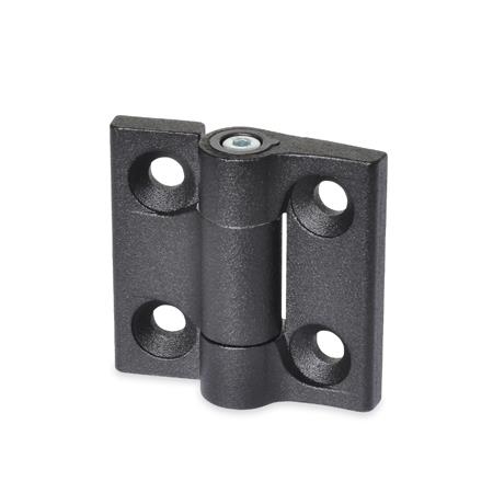 Otto Ganter Hinge Zinc Die Casting with Adjustable Friction, GN 437